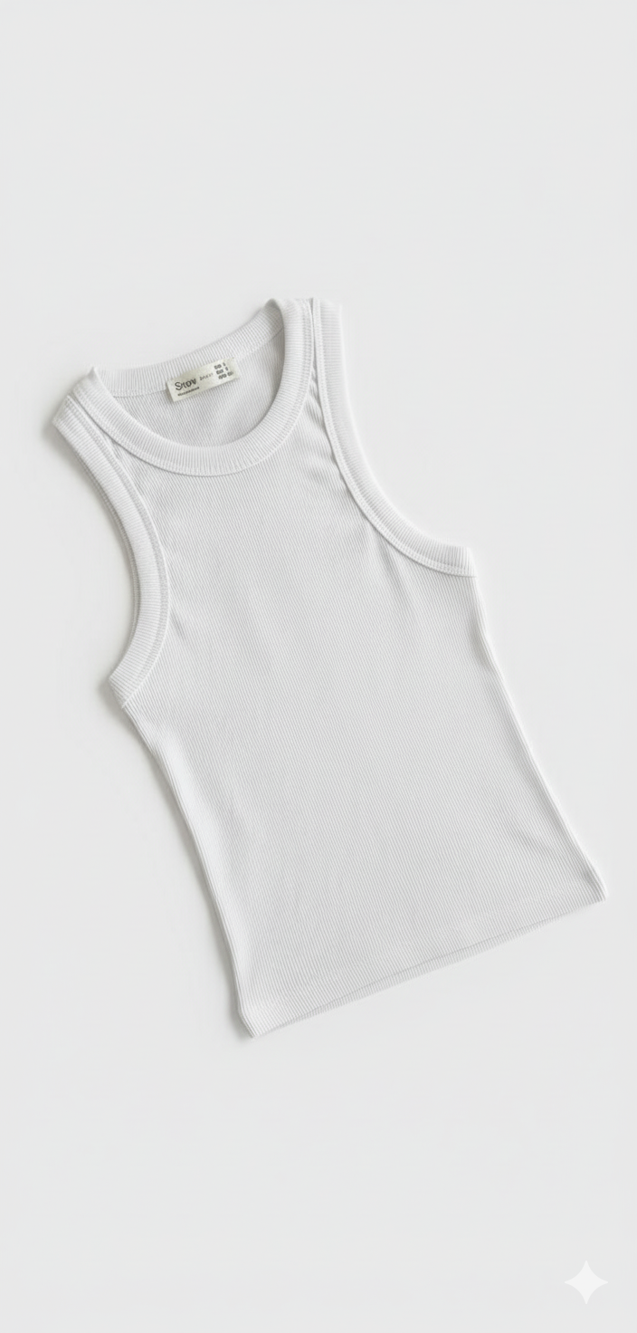 Musculosa blanca